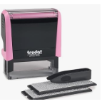 Trodat Printy 4913 Self Inking DIY Stamp Kit – Black Ink, 3/4" x 1-7/8"